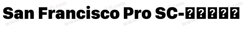 San Francisco Pro SC字体转换